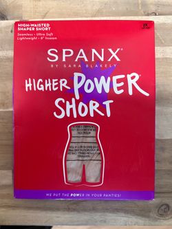 NWT Spanx Higher Power Short Shapewear – Soft Nude (Size 2X)