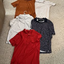 Mens Short and Long Sleeve Shirts