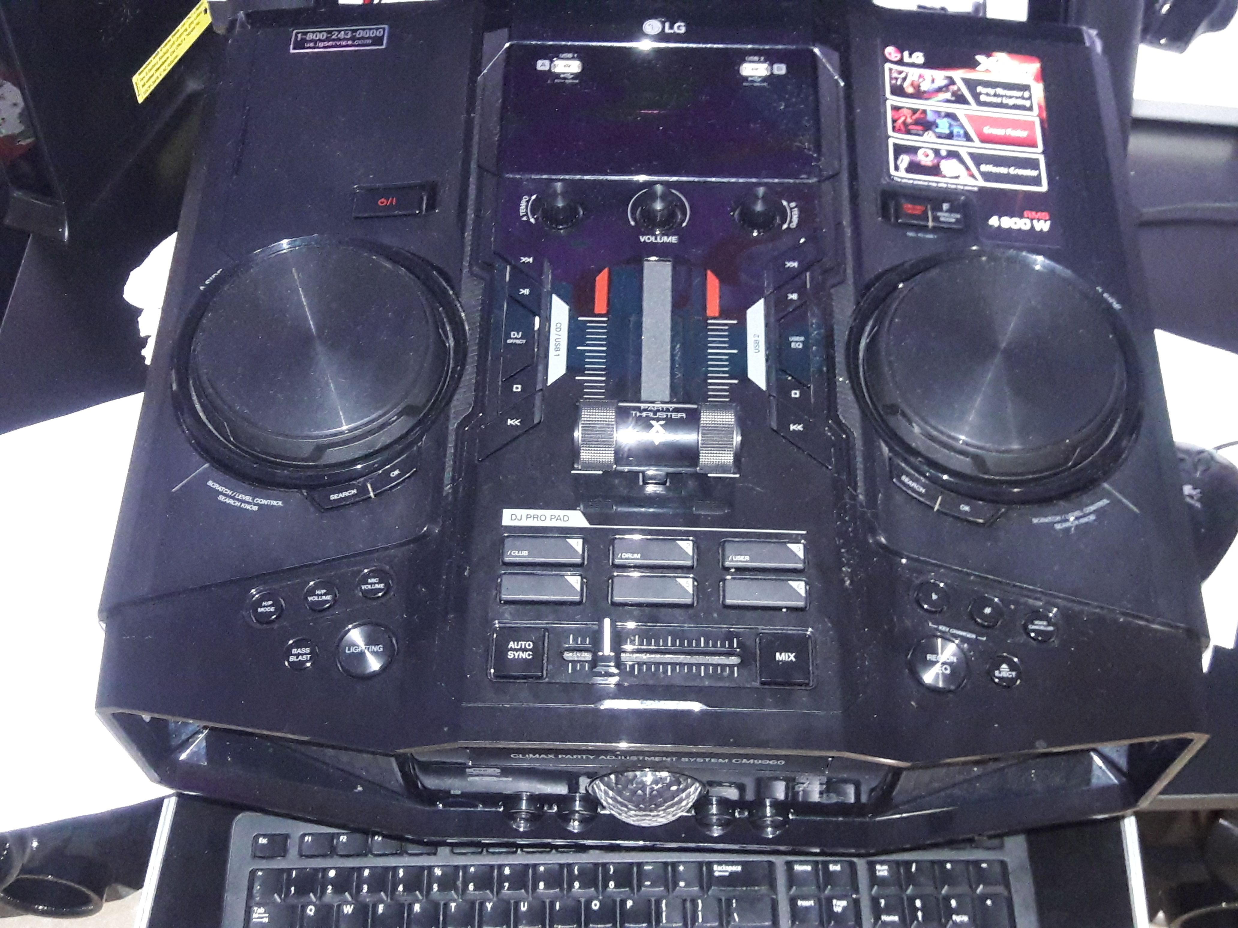 LG CM9960 DJ X BOOM 2016