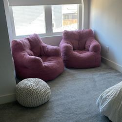 2 Pink Chairs Only $75 Each 