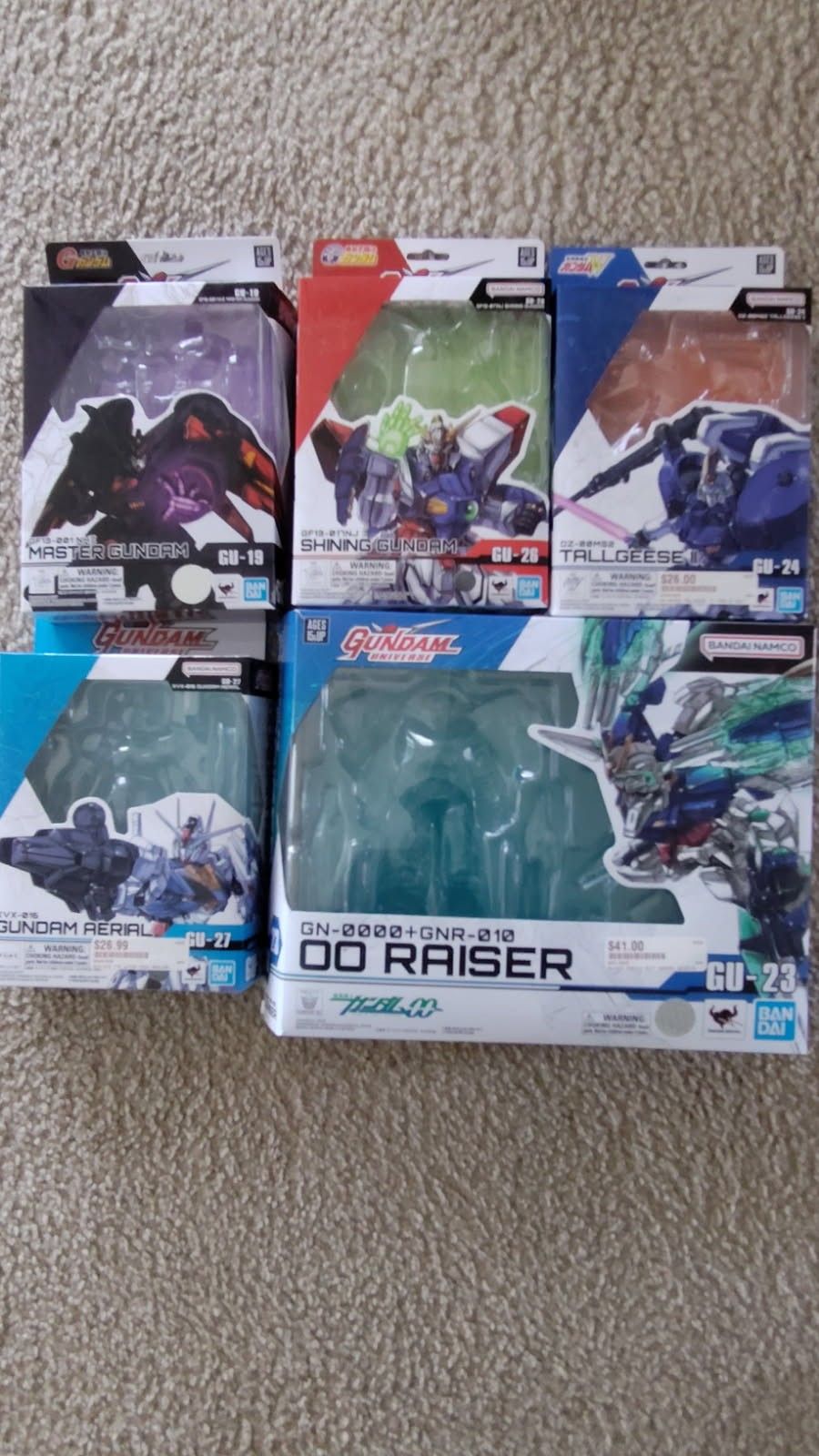 Gundam action Figures
