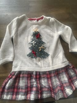 Girls Christmas Tunic Size 24 Months 