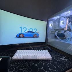 Custom built white pc