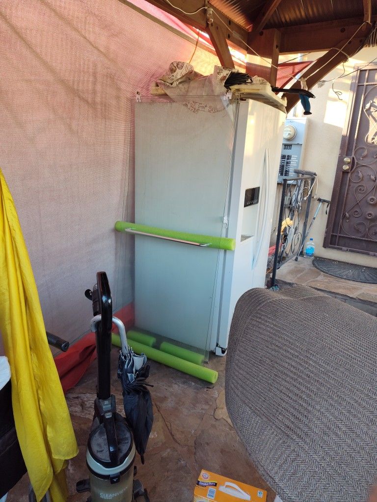 Shower Glass Doors 2 38" X 69" Used Good Condition 