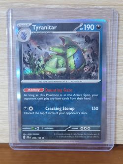 Tyranitar Pokémon TCG Card Holographic - Mint