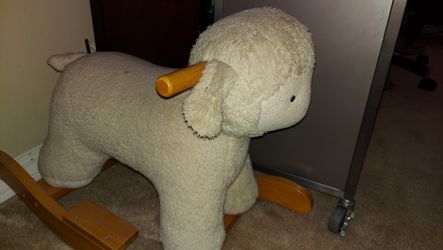 Pottery Barn Rocking Lamb