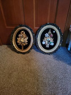 Christmas framed jewelry 