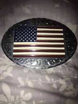 USA Belt Buckle New