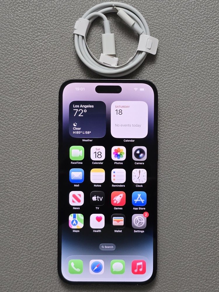 IPHONE 14 PROMAX 256GB UNLOCK ANY CARRIER IN GREAT Condition