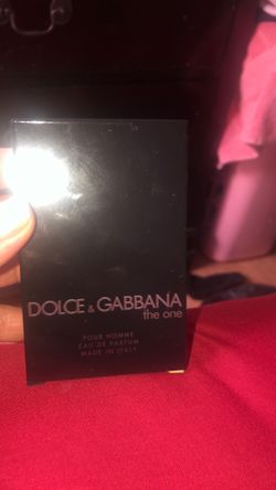 Men’s cologne the one D&G