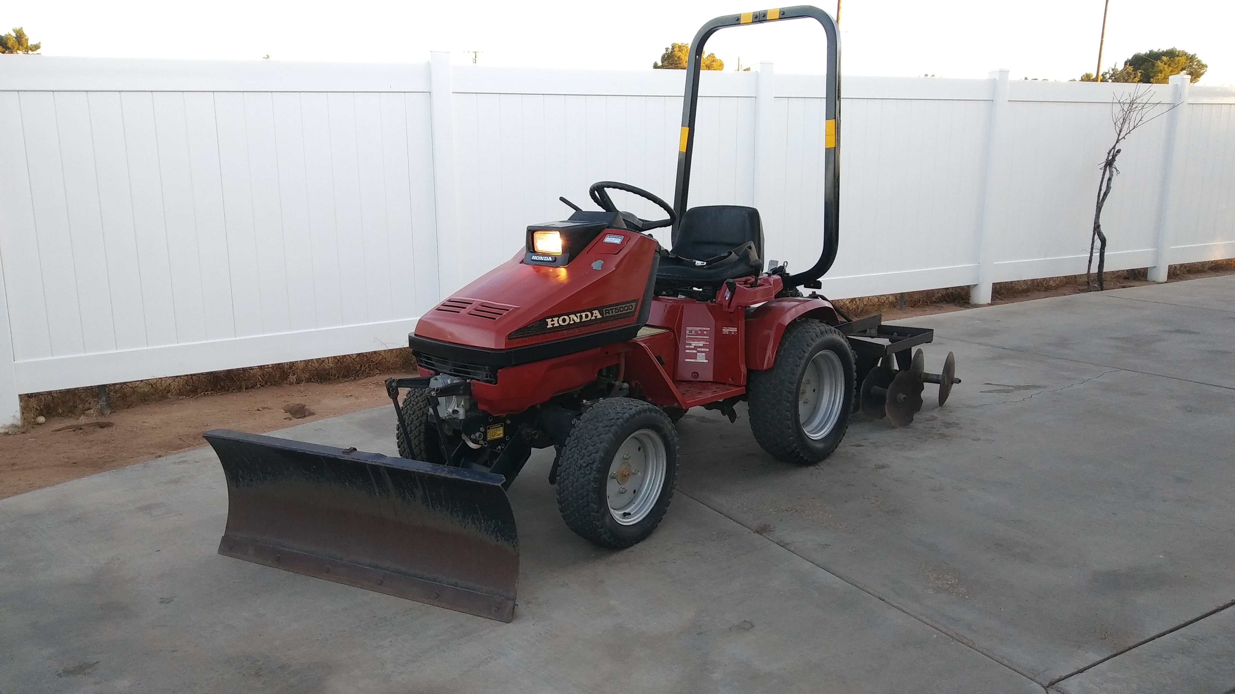 Honda RT5000 Multi Purpose tractor