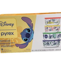Disney Lilo And Stitch Pyrex Dishwear Set