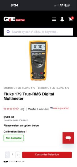 Fluke179 True Multimeter