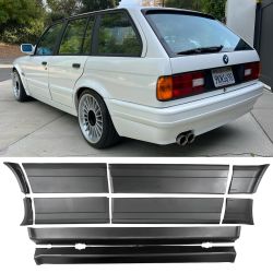 BMW E30 Touring MTech 2 Side Skirts & Door Panel Pod Set