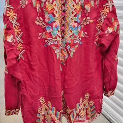 Johnny Was Embroidered TOP