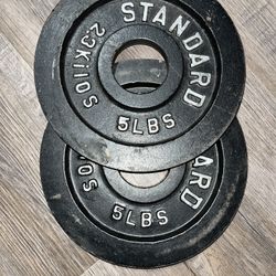 Pair Of 5lbs (2.3kg)  