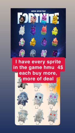 Fortnite sprites