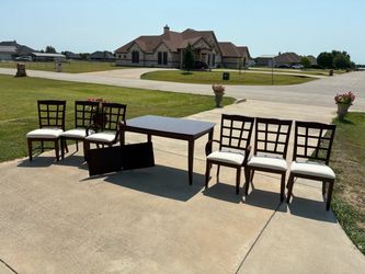 DINING ROOM SET..not tears not stains