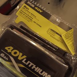 Ryobi Battery 