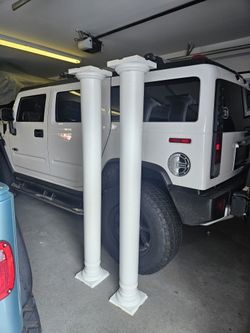 Fiberglass 6 Ft Decorative Columns