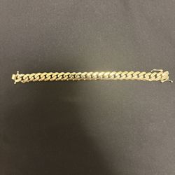 Gold 14k Cuban Bracelet 