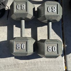80lb Dumbbell