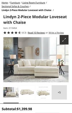 White couch