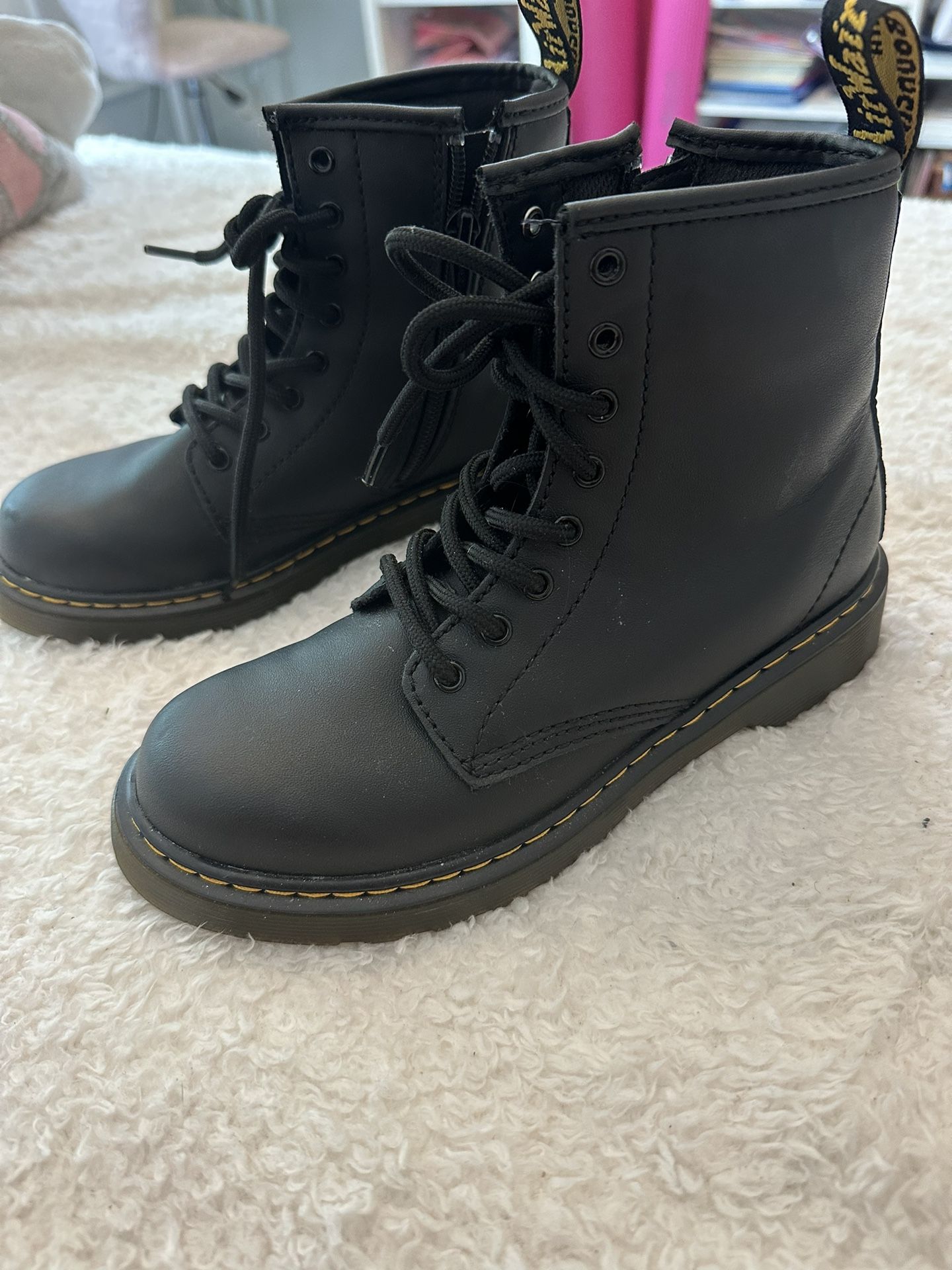 Dr Martin Leather Lace Up Boots