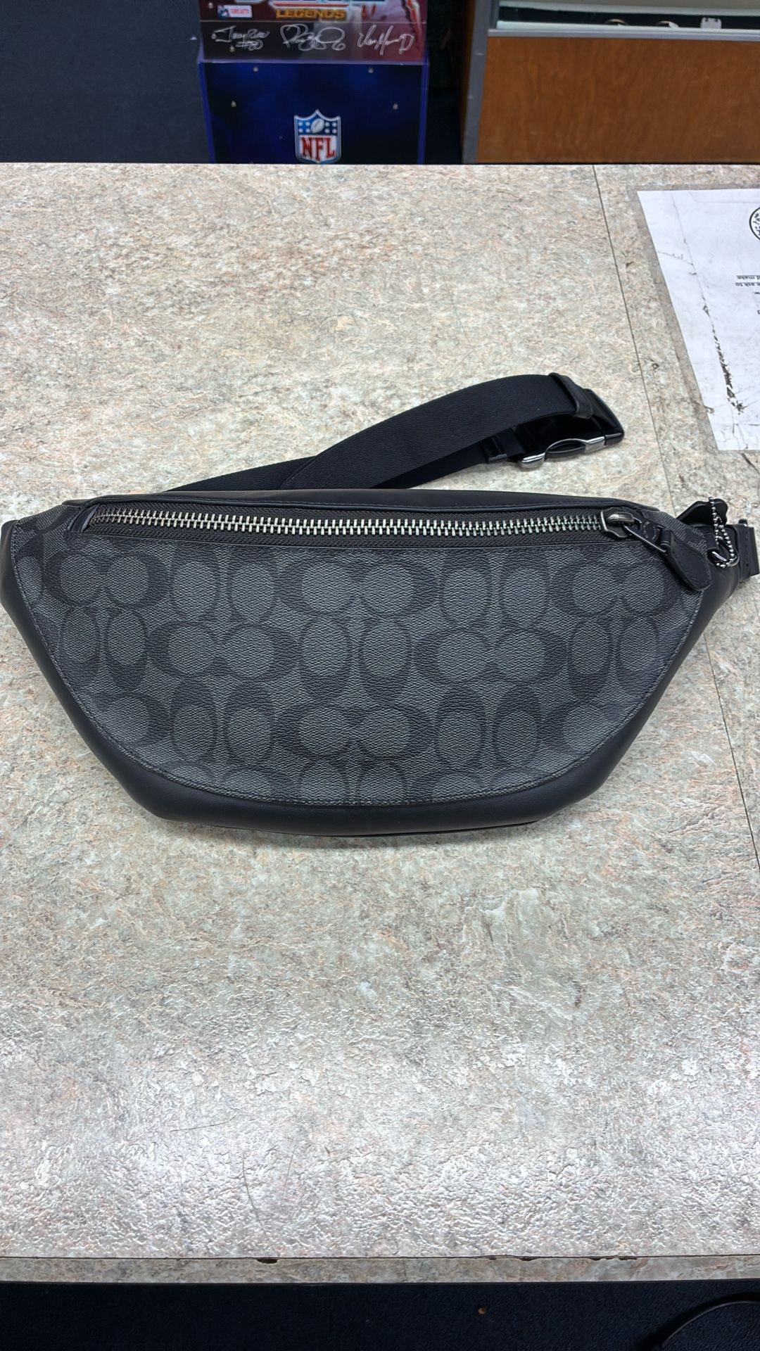 Coach Warren Mini Belt Bag In Signature Canvas Print (70506970)