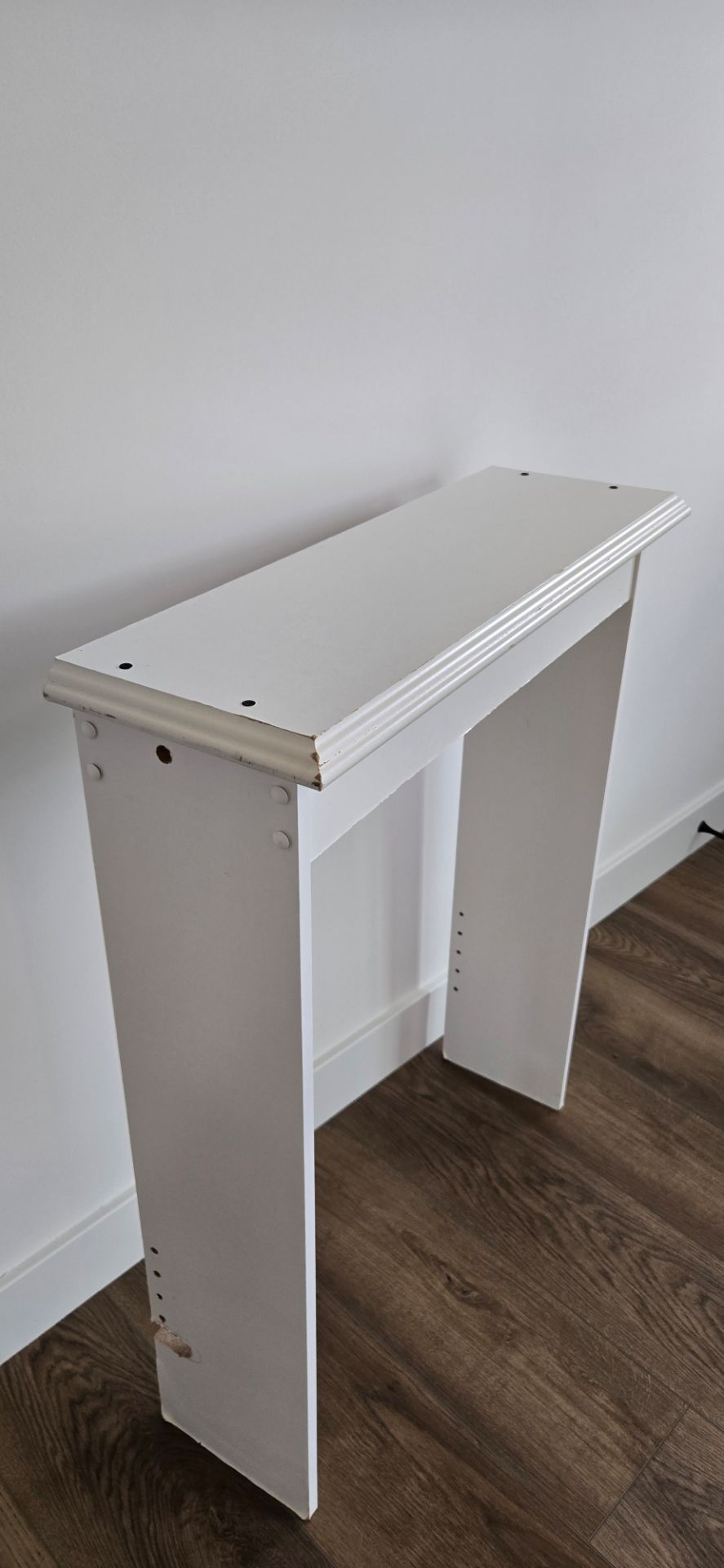 Over toilet shelf