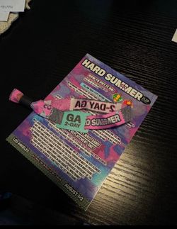 Hard summer 2 day GA Ticket