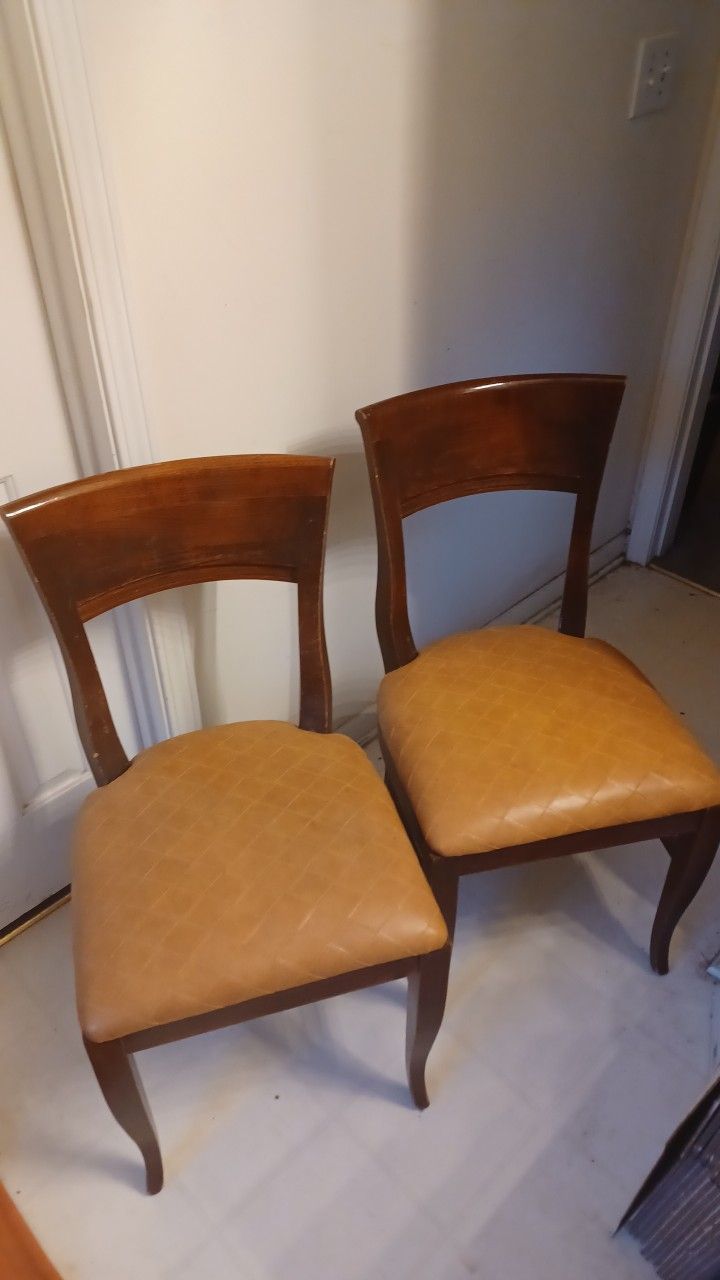 Biedermeier European Style Cafe Chairs (2) / Estate Sale Finds