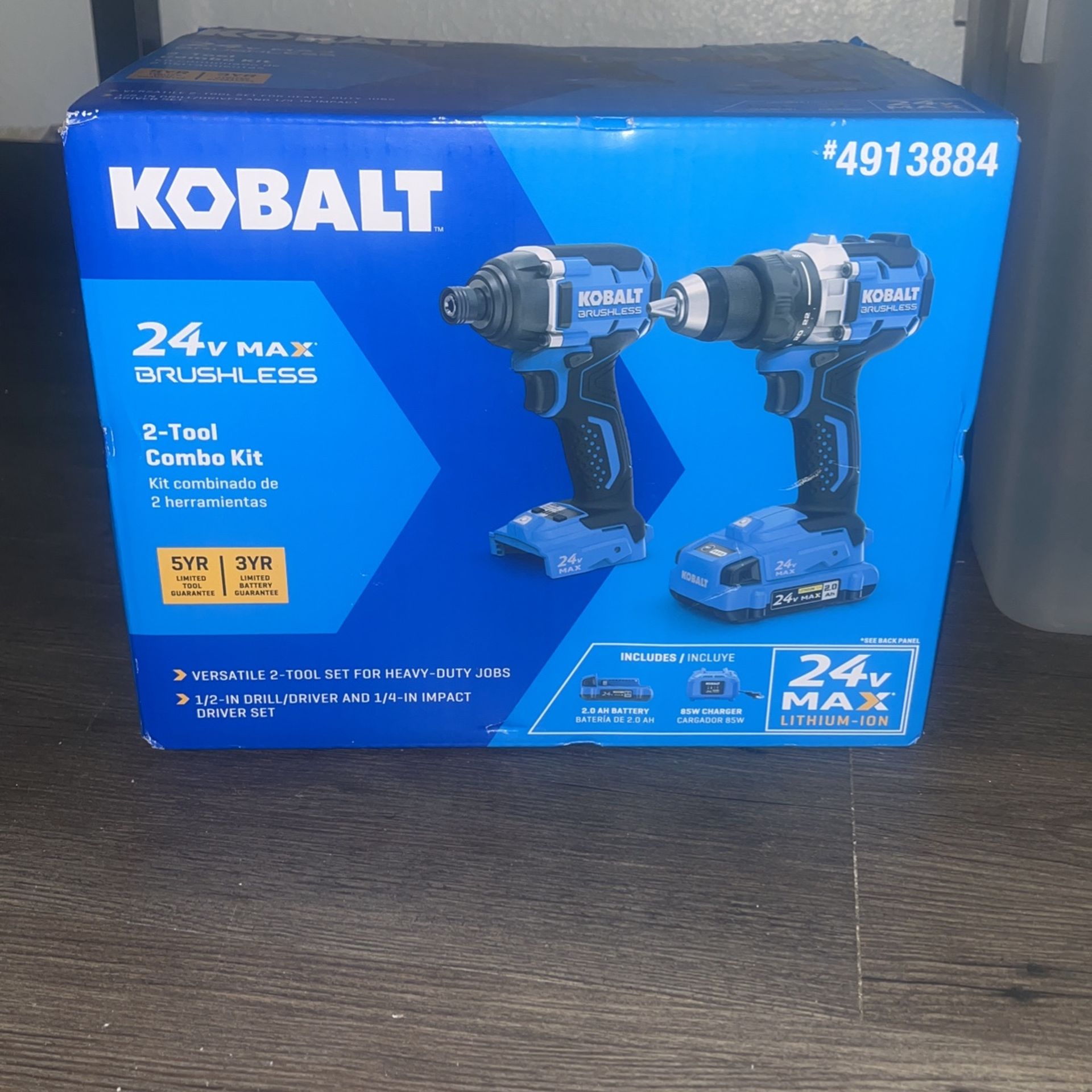 Brand New 2 Tool Combo Kit Impact Drill And Drill