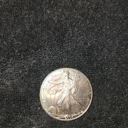 2004 Liberty  Dollar 1oz Fine Silver  Thumbnail