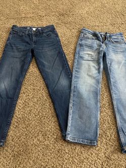 Boys straight fit jeans size 7