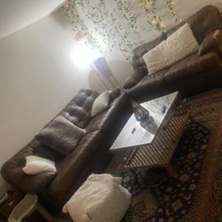 Pleather couch