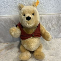 Steiff Winnie The Pooh Disney Mohair Bear