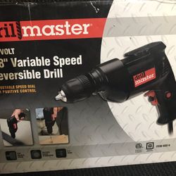 Drill Master 3/8” Variable Speed Reversible Drill6