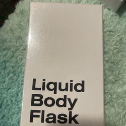 Areaware White Liquid Body Flask – Modern & Minimalist Design