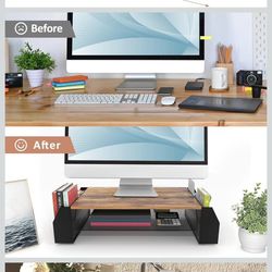 Metal Desk Monitor