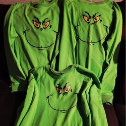 THE GRINCH ADULT SWEATSHIRTS 