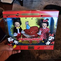 2002 Collector's Edition Tommy & Kelly as Mickey & Minnie-New in Box