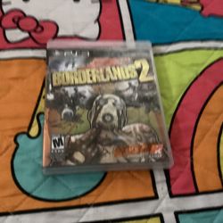 PlayStation 3 Border Lands 2 Video Game 
