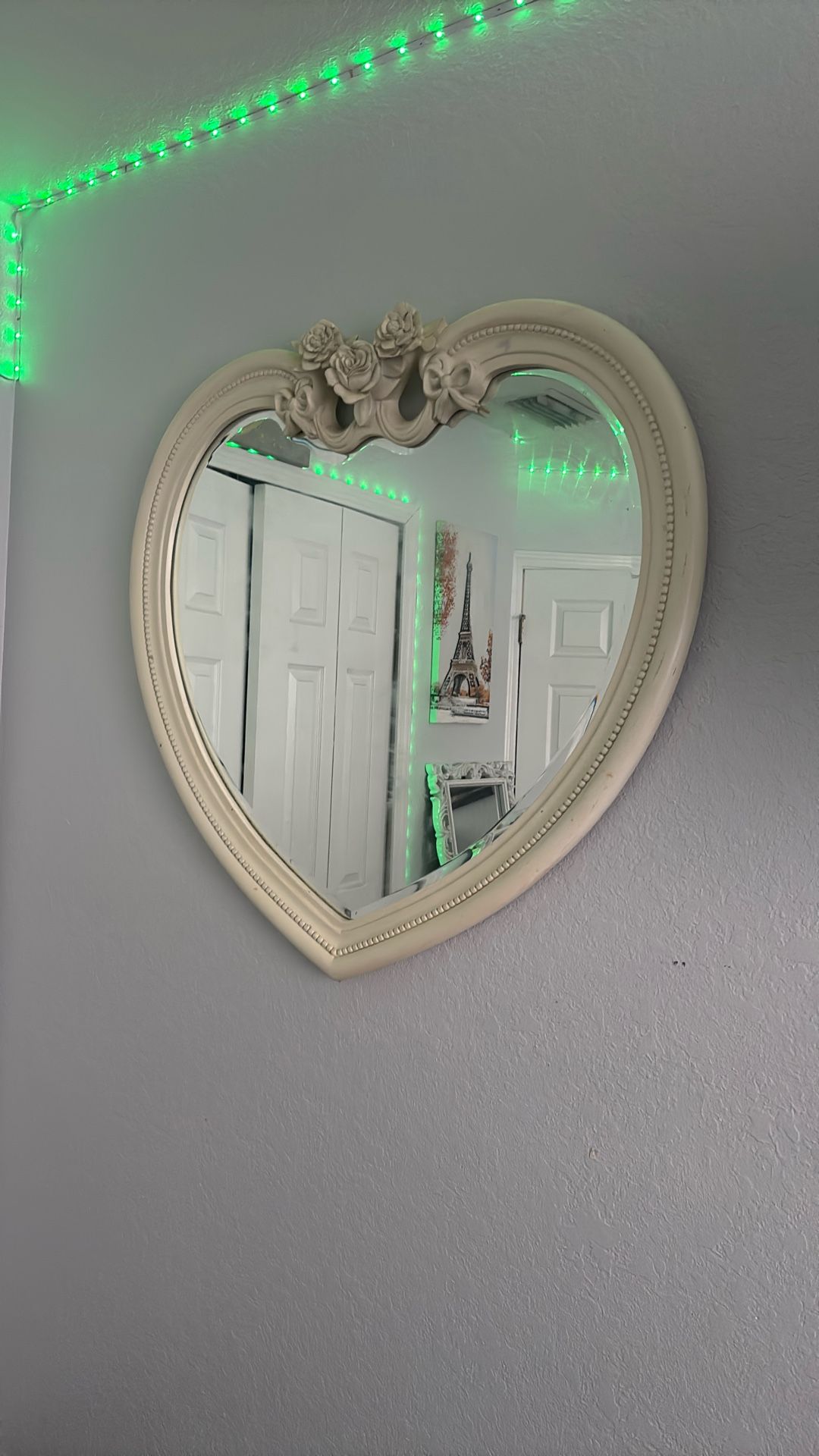 Disney Heart Shaped Princess Mirror