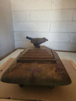 Vintage Metal Trinket box