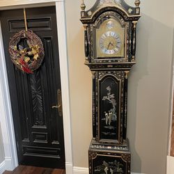 Grandfather Clock Japanese Inspired