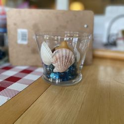 Beach Filled Candle Holders 