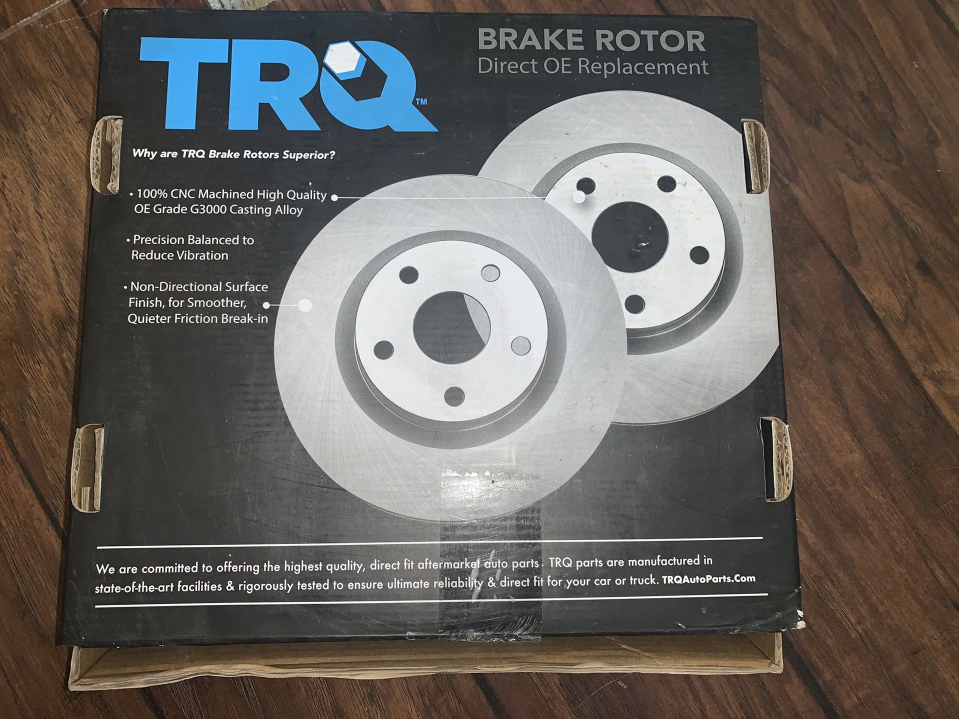 Mercedes Rear Right And Left Brake Rotors Brand New 