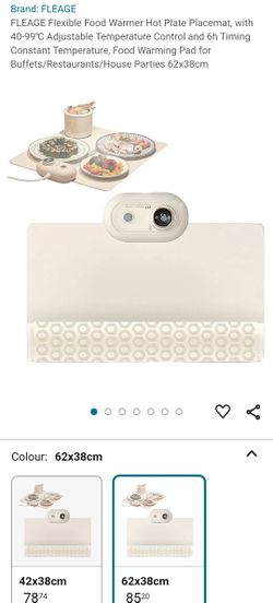 Flexible Food Warmer Hot Plate