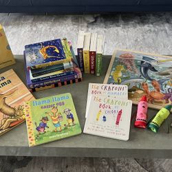 Classic board books, Melissa & Doug wood puzzle